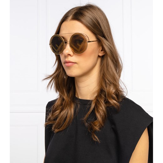 Fendi Okulary przeciwsłoneczne Fendi 63 okazja Gomez Fashion Store
