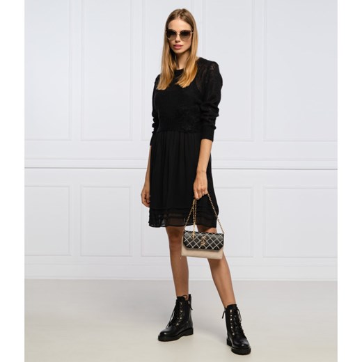 TWINSET Wełniany sweter + halka | Regular Fit Twinset L okazja Gomez Fashion Store