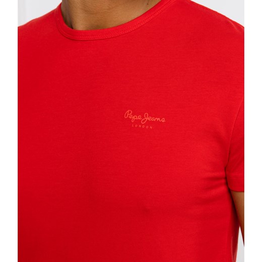Pepe Jeans London T-shirt Original basic | Slim Fit M Gomez Fashion Store okazja