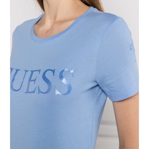 GUESS JEANS T-shirt SATINETTE | Regular Fit S Gomez Fashion Store okazja