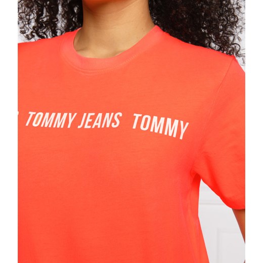 Tommy Jeans T-shirt | Cropped Fit Tommy Jeans S wyprzedaż Gomez Fashion Store