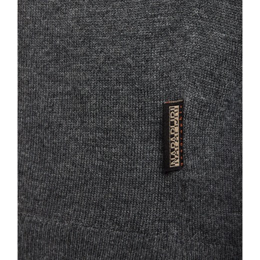 Napapijri Wełniany sweter | Regular Fit Napapijri XXL promocja Gomez Fashion Store