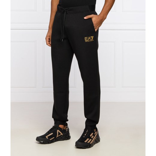 EA7 Spodnie dresowe | Regular Fit L okazja Gomez Fashion Store