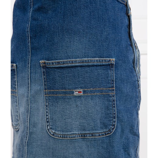 Tommy Jeans Sukienka CLASSIC | denim Tommy Jeans XS okazyjna cena Gomez Fashion Store