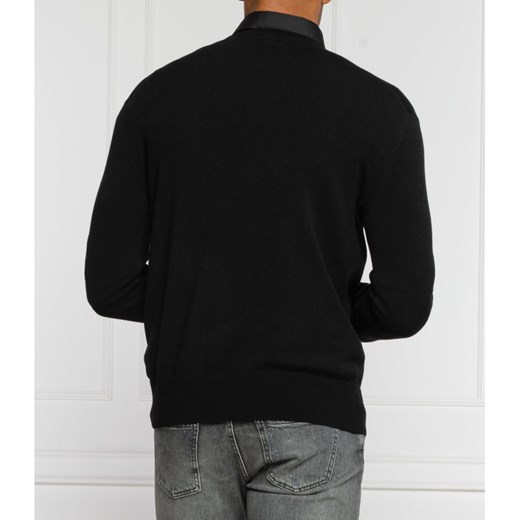 Versace Jeans Couture Sweter | Regular Fit | z dodatkiem wełny XL wyprzedaż Gomez Fashion Store