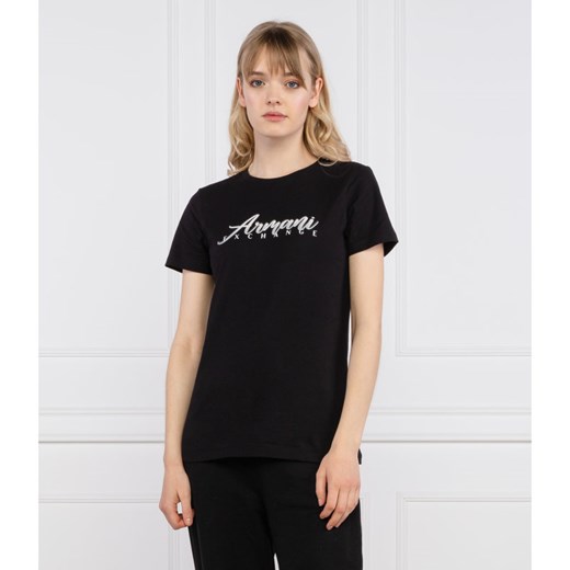 Armani Exchange T-shirt | Regular Fit Armani Exchange XS wyprzedaż Gomez Fashion Store