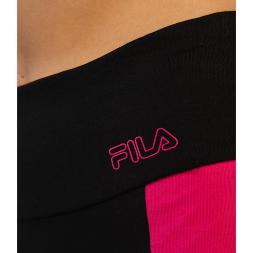 FILA Spodenki kolarzówki PERI | Slim Fit | high waist Fila XS promocja Gomez Fashion Store