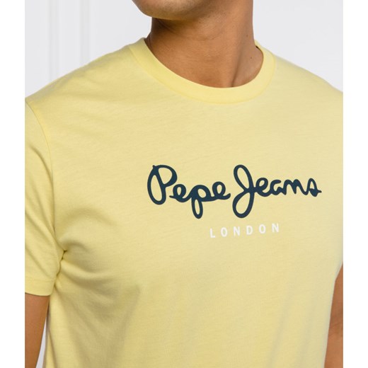 Pepe Jeans London T-shirt EGGO | Regular Fit S okazja Gomez Fashion Store