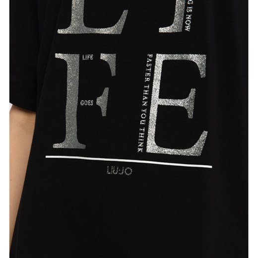 Liu Jo Sport T-shirt | Loose fit M okazja Gomez Fashion Store