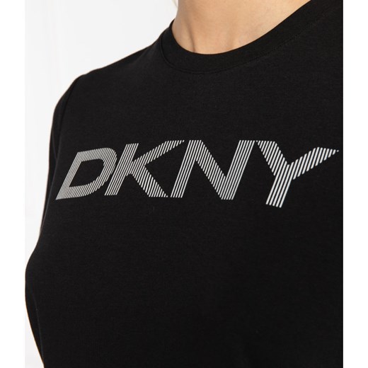 DKNY Sport T-shirt | Regular Fit L okazja Gomez Fashion Store