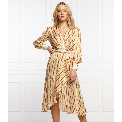 Elisabetta Franchi Jedwabna sukienka Elisabetta Franchi 40 Gomez Fashion Store okazja
