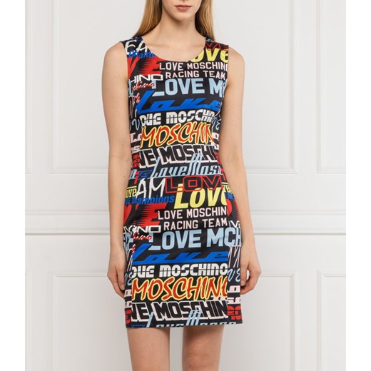 Love Moschino Sukienka Love Moschino 38 promocja Gomez Fashion Store