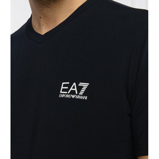 EA7 T-shirt | Regular Fit M wyprzedaż Gomez Fashion Store