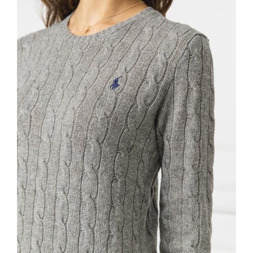 POLO RALPH LAUREN Wełniany sweter JULIANNA | Regular Fit | z dodatkiem kaszmiru Polo Ralph Lauren L wyprzedaż Gomez Fashion Store