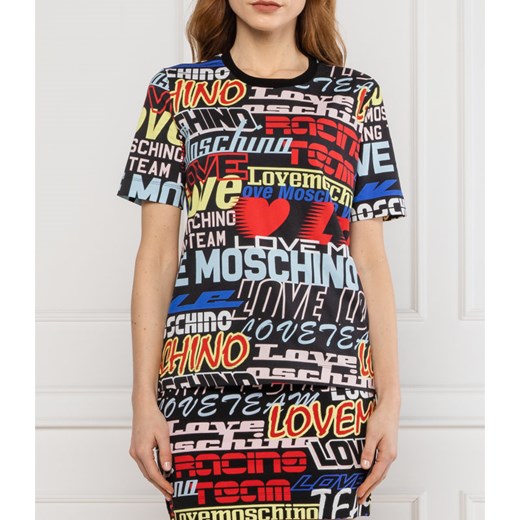 Love Moschino T-shirt | Regular Fit Love Moschino 38 okazja Gomez Fashion Store