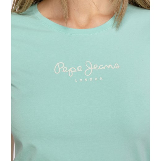 Pepe Jeans London T-shirt New Virginia | Slim Fit S Gomez Fashion Store promocyjna cena