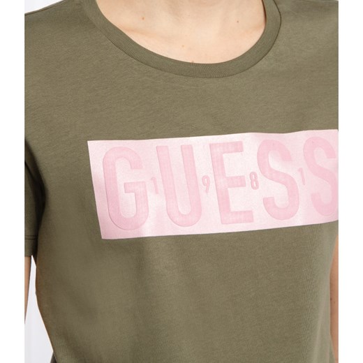 GUESS JEANS T-shirt ADRIA | Regular Fit XS wyprzedaż Gomez Fashion Store