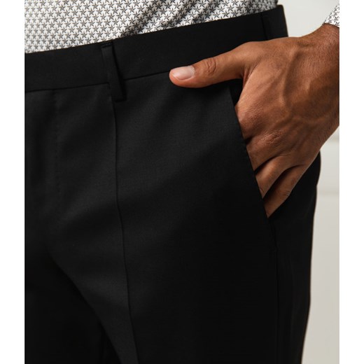 BOSS Wełniane spodnie Genius | Slim Fit 46 Gomez Fashion Store