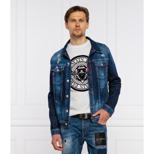 John Richmond Kurtka jeansowa DENIM BARNABY | Regular Fit John Richmond 48 wyprzedaż Gomez Fashion Store