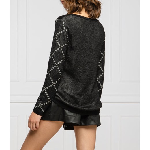 Desigual Sweter Budapest | Regular Fit | z dodatkiem wełny Desigual M wyprzedaż Gomez Fashion Store