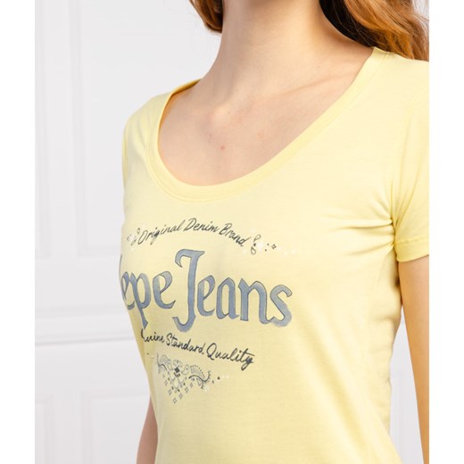 Pepe Jeans London T-shirt BUFFI | Regular Fit XS wyprzedaż Gomez Fashion Store