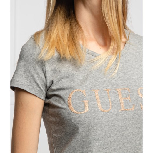 GUESS JEANS T-shirt ANGELIKA | Slim Fit XS promocja Gomez Fashion Store
