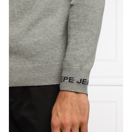 Pepe Jeans London Golf ARTURO | Regular Fit | z dodatkiem wełny i kaszmiru M okazja Gomez Fashion Store