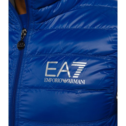 EA7 Puchowy bezrękawnik | Regular Fit XL okazja Gomez Fashion Store