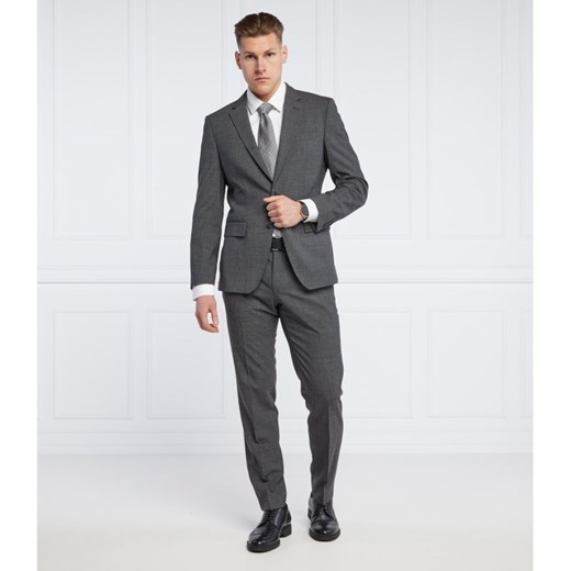 BOSS Wełniany garnitur | Slim Fit 52 Gomez Fashion Store