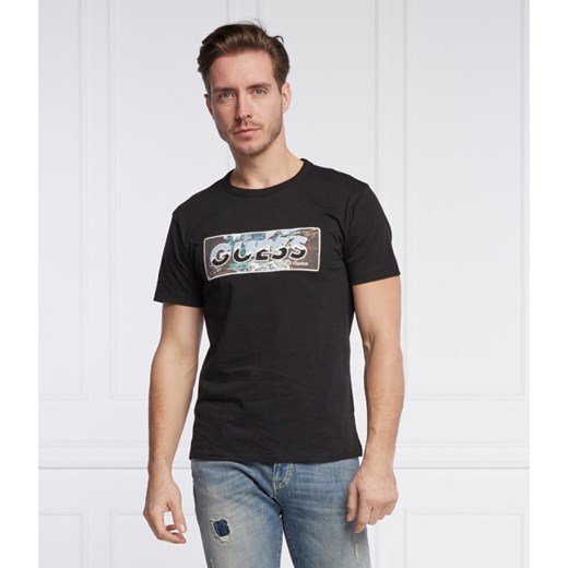 GUESS JEANS T-shirt TAHOE | Regular Fit M promocja Gomez Fashion Store