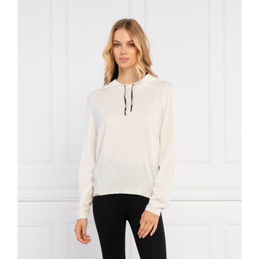 Marc Cain Bluza | Relaxed fit | z dodatkiem wełny i kaszmiru Marc Cain 40 promocja Gomez Fashion Store