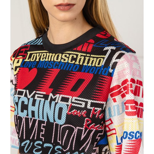 Love Moschino T-shirt | Loose fit Love Moschino 38 okazja Gomez Fashion Store