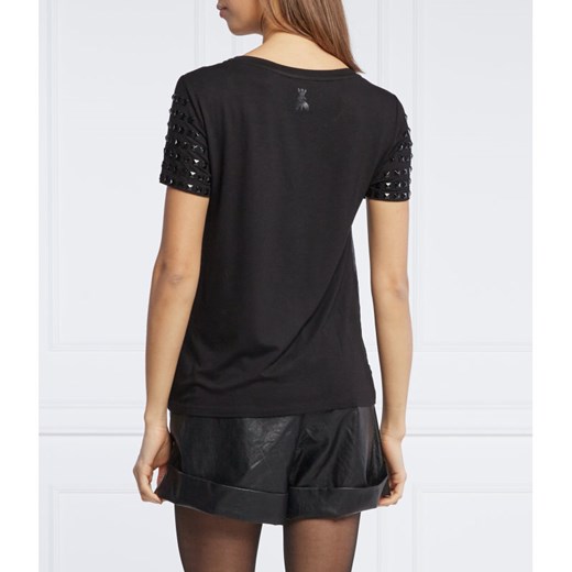 Patrizia Pepe Tiulowa Bluzka | Regular Fit Patrizia Pepe M okazja Gomez Fashion Store