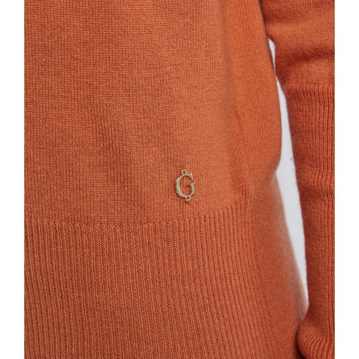 GUESS JEANS Sweter ALICIA | Regular Fit | z dodatkiem wełny i kaszmiru M wyprzedaż Gomez Fashion Store