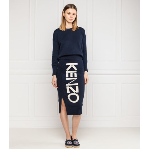 Kenzo Sweter | Regular Fit Kenzo S okazja Gomez Fashion Store