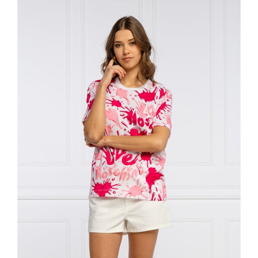 Love Moschino T-shirt | Regular Fit Love Moschino 40 okazja Gomez Fashion Store