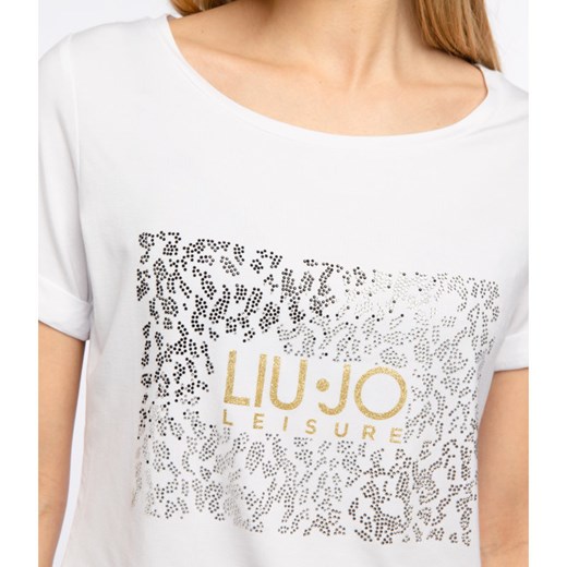 Liu Jo Sport T-shirt | Regular Fit S promocja Gomez Fashion Store