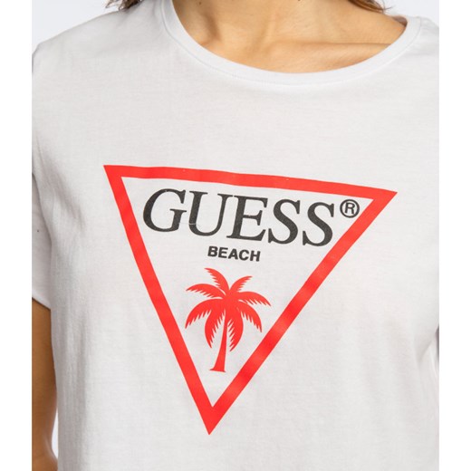 Guess T-shirt | Cropped Fit Guess L okazyjna cena Gomez Fashion Store