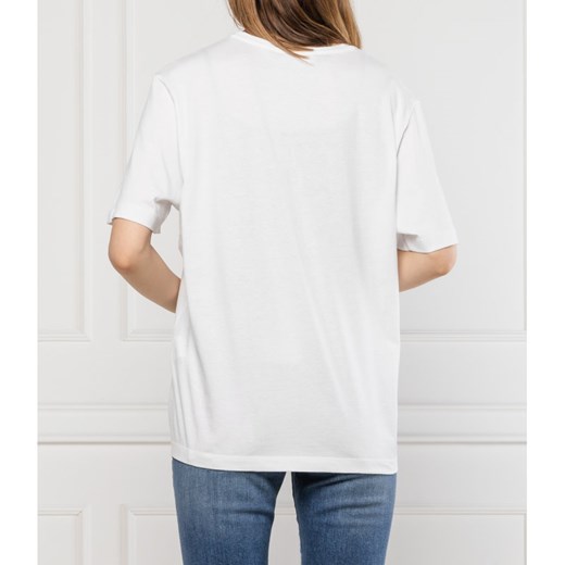 Love Moschino T-shirt | Loose fit Love Moschino 34 wyprzedaż Gomez Fashion Store