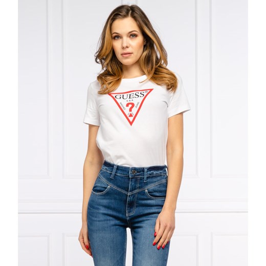 GUESS JEANS T-shirt ORIGINAL | Regular Fit XL wyprzedaż Gomez Fashion Store
