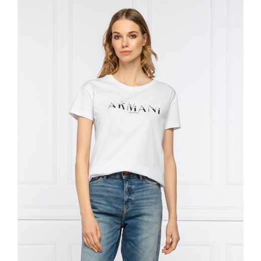 Armani Exchange T-shirt | Regular Fit Armani Exchange M wyprzedaż Gomez Fashion Store