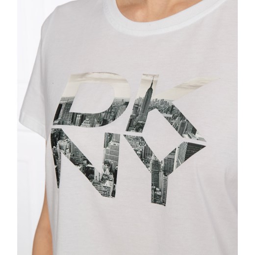 DKNY Sport T-shirt | Regular Fit S wyprzedaż Gomez Fashion Store