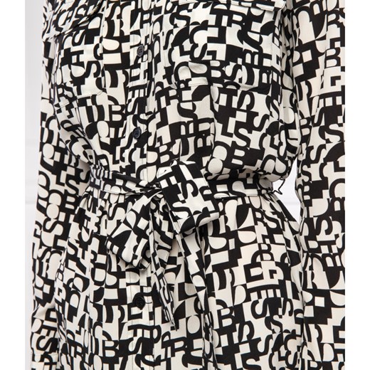 BOSS CASUAL Jedwabna sukienka Callura 36 okazja Gomez Fashion Store