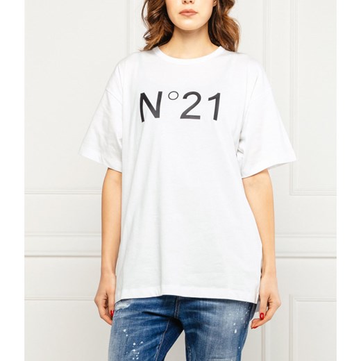 N21 T-shirt | Loose fit N21 38 wyprzedaż Gomez Fashion Store