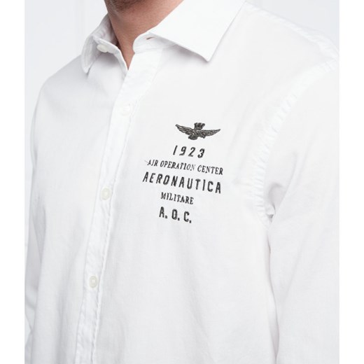 Aeronautica Militare Koszula | Regular Fit Aeronautica Militare XL okazja Gomez Fashion Store
