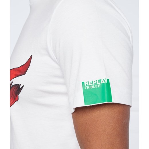 Replay T-shirt REPLAY X BATMAN | Regular Fit Replay S okazja Gomez Fashion Store