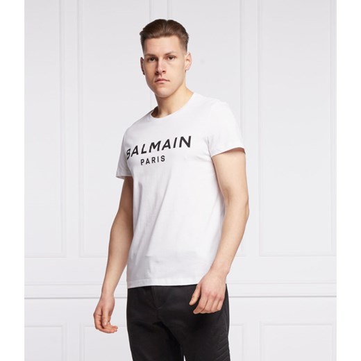 T-shirt męski BALMAIN z krótkim rękawem