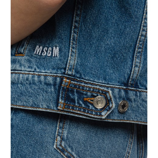 MSGM Kurtka jeansowa | Regular Fit 34 okazja Gomez Fashion Store