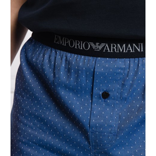 Emporio Armani Piżama | Regular Fit Emporio Armani S Gomez Fashion Store promocyjna cena