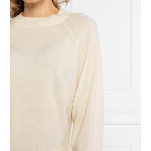 Marella Wełniany sweter babele | Regular Fit | z dodatkiem kaszmiru Marella L okazja Gomez Fashion Store
